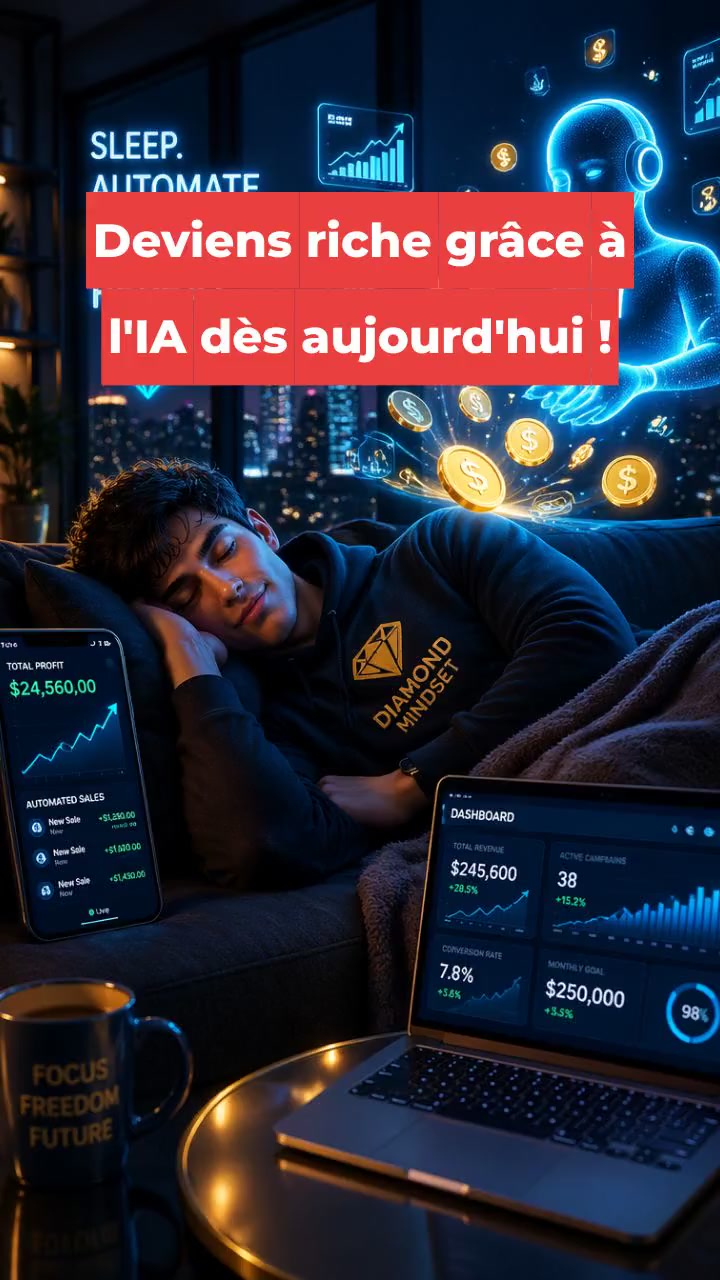 Deviens riche grâce à l'IA dès aujourd'hui !