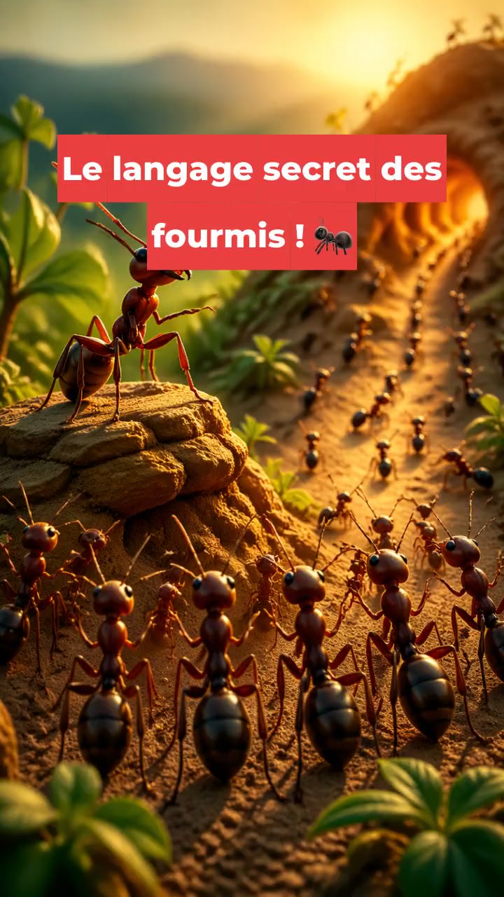 Les fourmis parlent vraiment… 😳