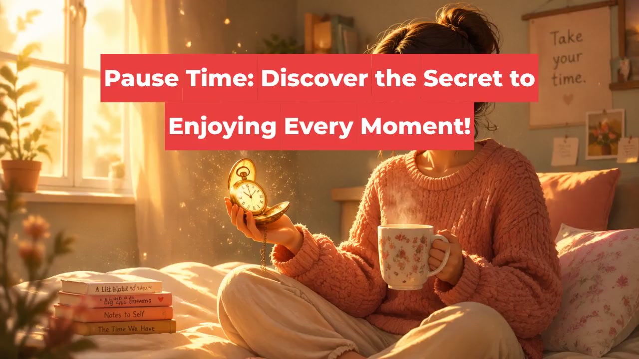 Pause Time: Discover the Secret to Enjoying Every Moment!