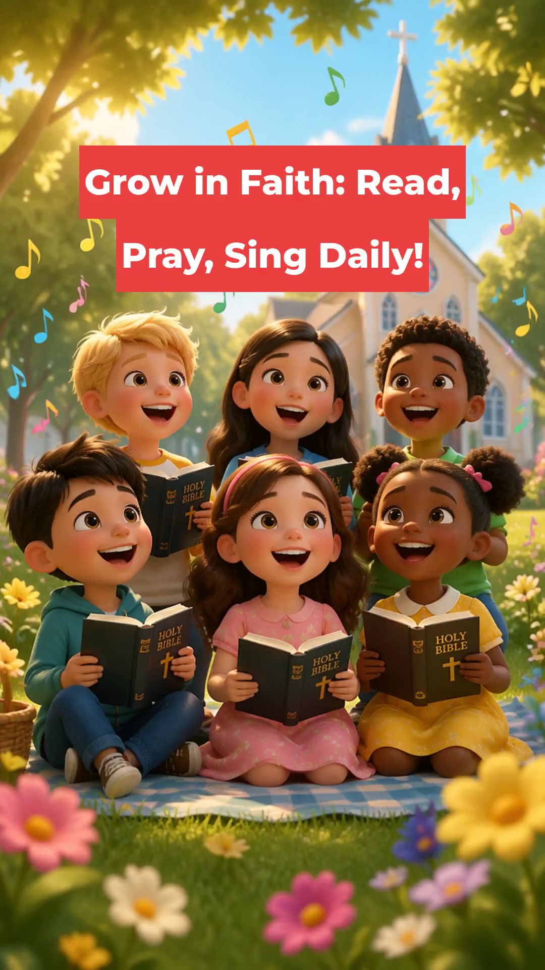 Grow in Faith: Read, Pray, Sing Daily!