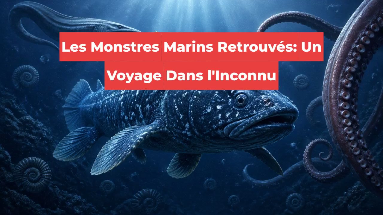 Les Monstres Marins Retrouvés: Un Voyage Dans l'Inconnu