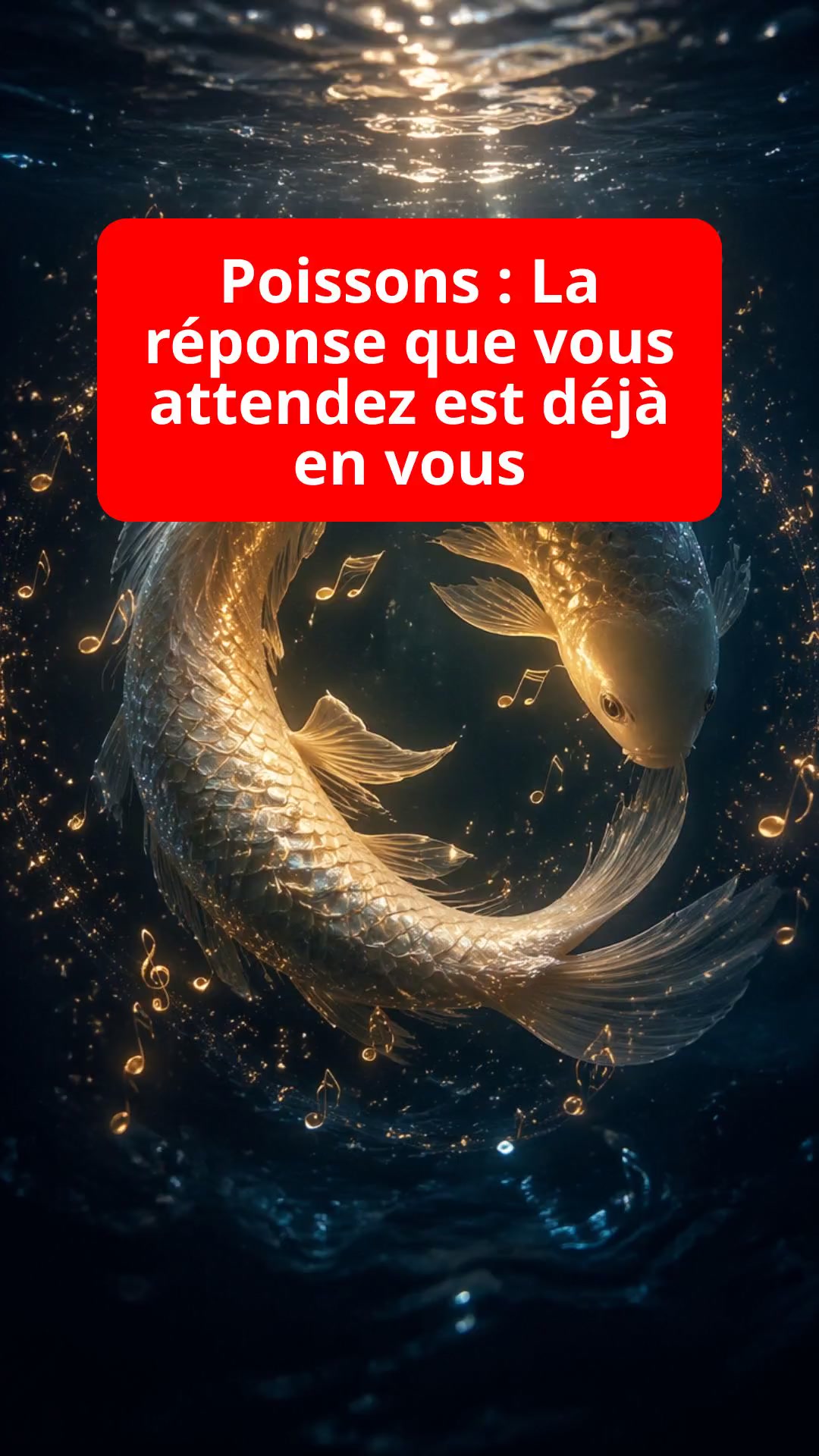 Poissons : La réponse que vous attendez est déjà en vous