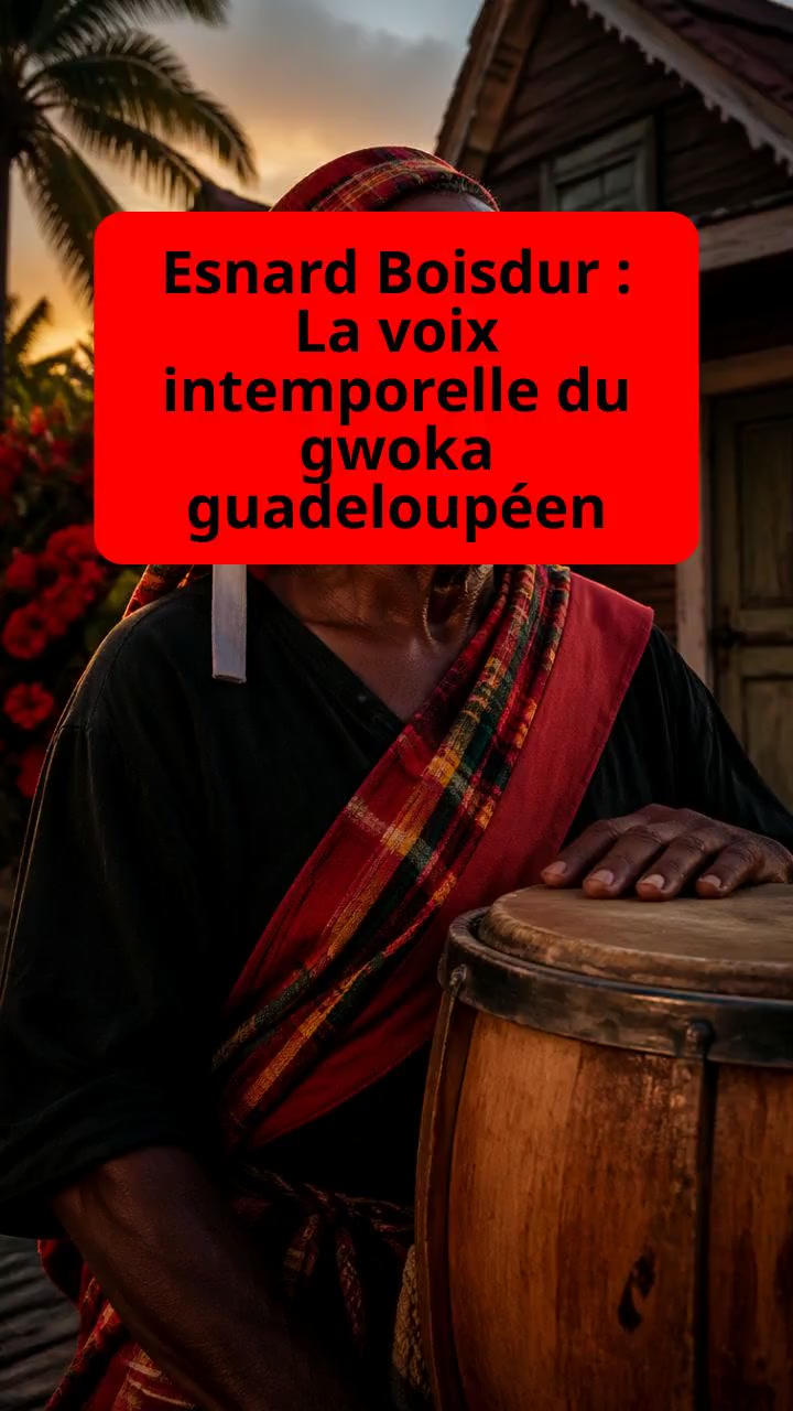 Esnard Boisdur : La voix intemporelle du gwoka guadeloupéen