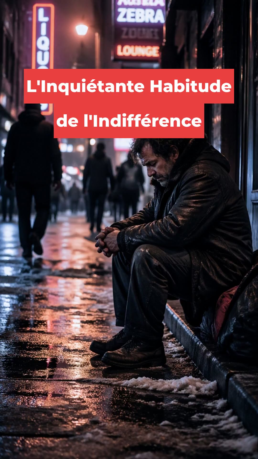 L'Inquiétante Habitude de l'Indifférence