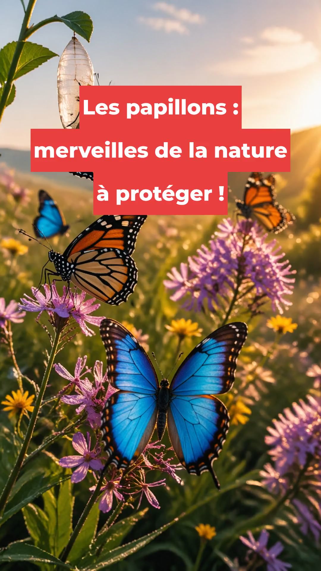 Les papillons : merveilles de la nature à protéger !