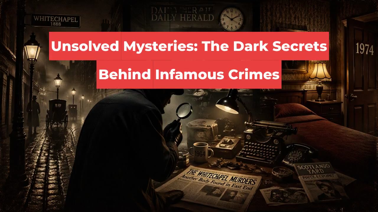 Unsolved Mysteries: The Dark Secrets Behind Infamous Crimes