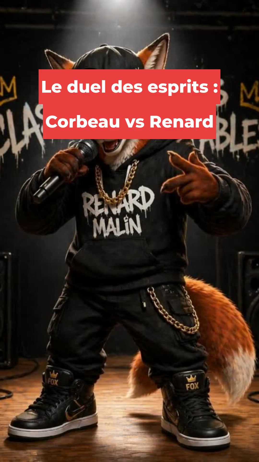 Le duel des esprits : Corbeau vs Renard