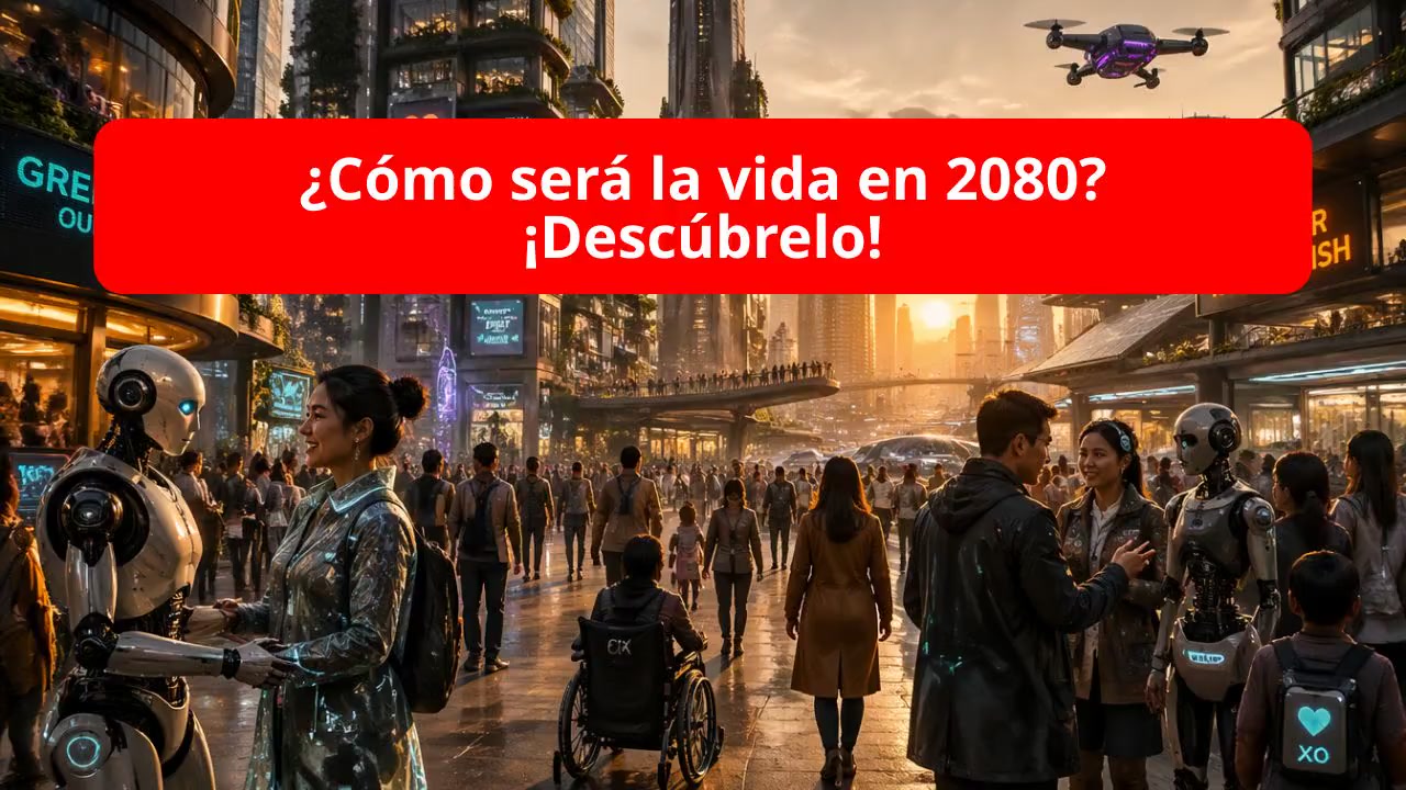 ¿Cómo será la vida en 2080? ¡Descúbrelo!