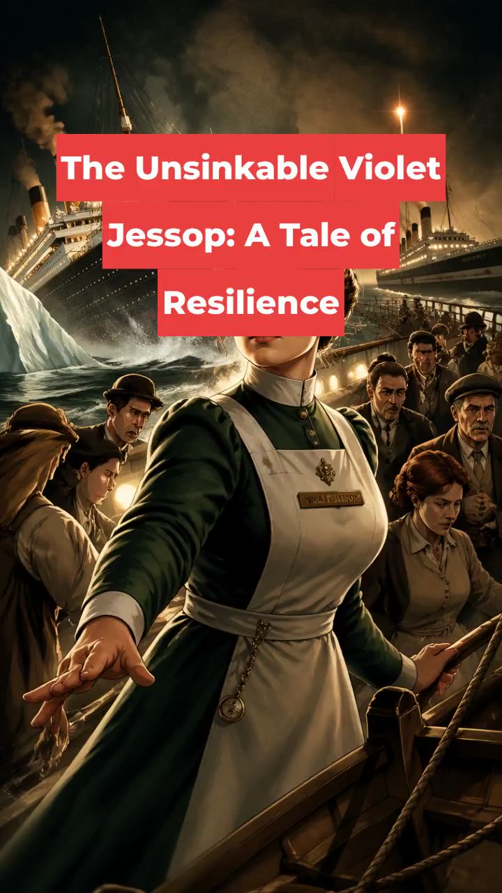 The Unsinkable Violet Jessop: A Tale of Resilience