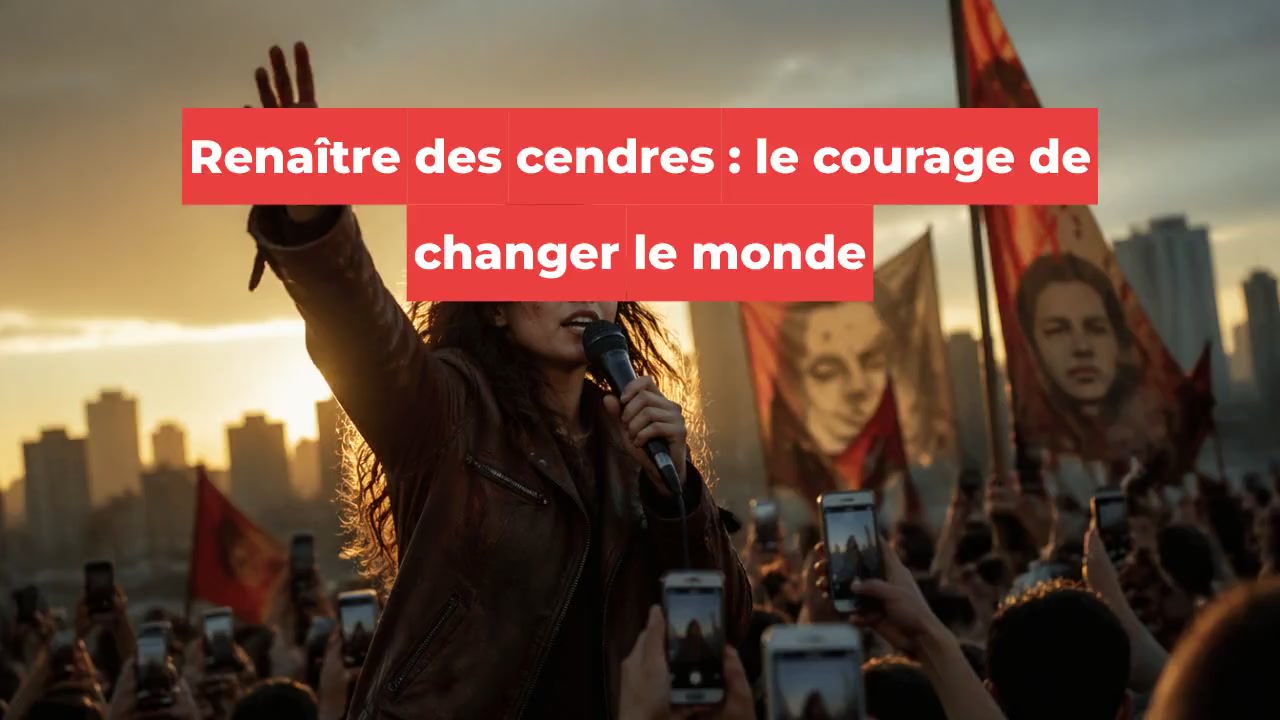 Renaître des cendres : le courage de changer le monde