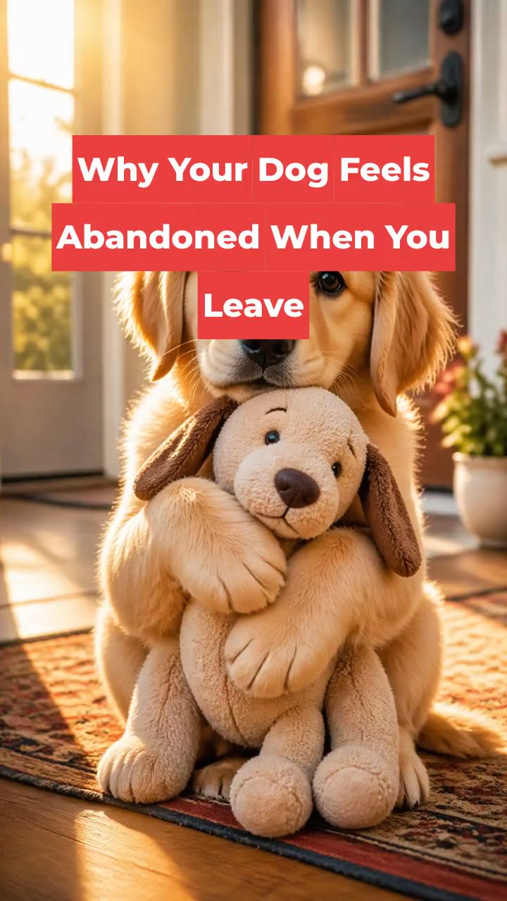 Why Your Dog Feels Abandoned When You Leave