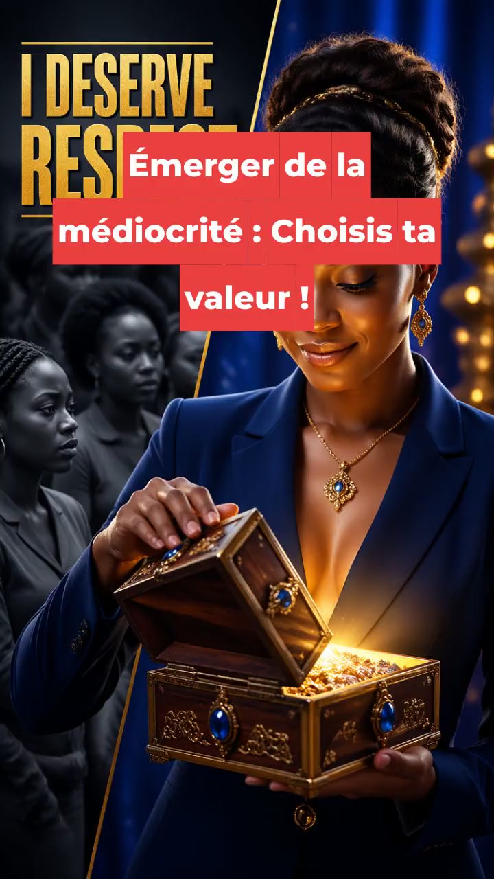 Émerger de la médiocrité : Choisis ta valeur !