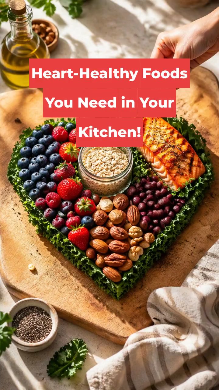 Heart-Healthy Foods You Need in Your Kitchen!