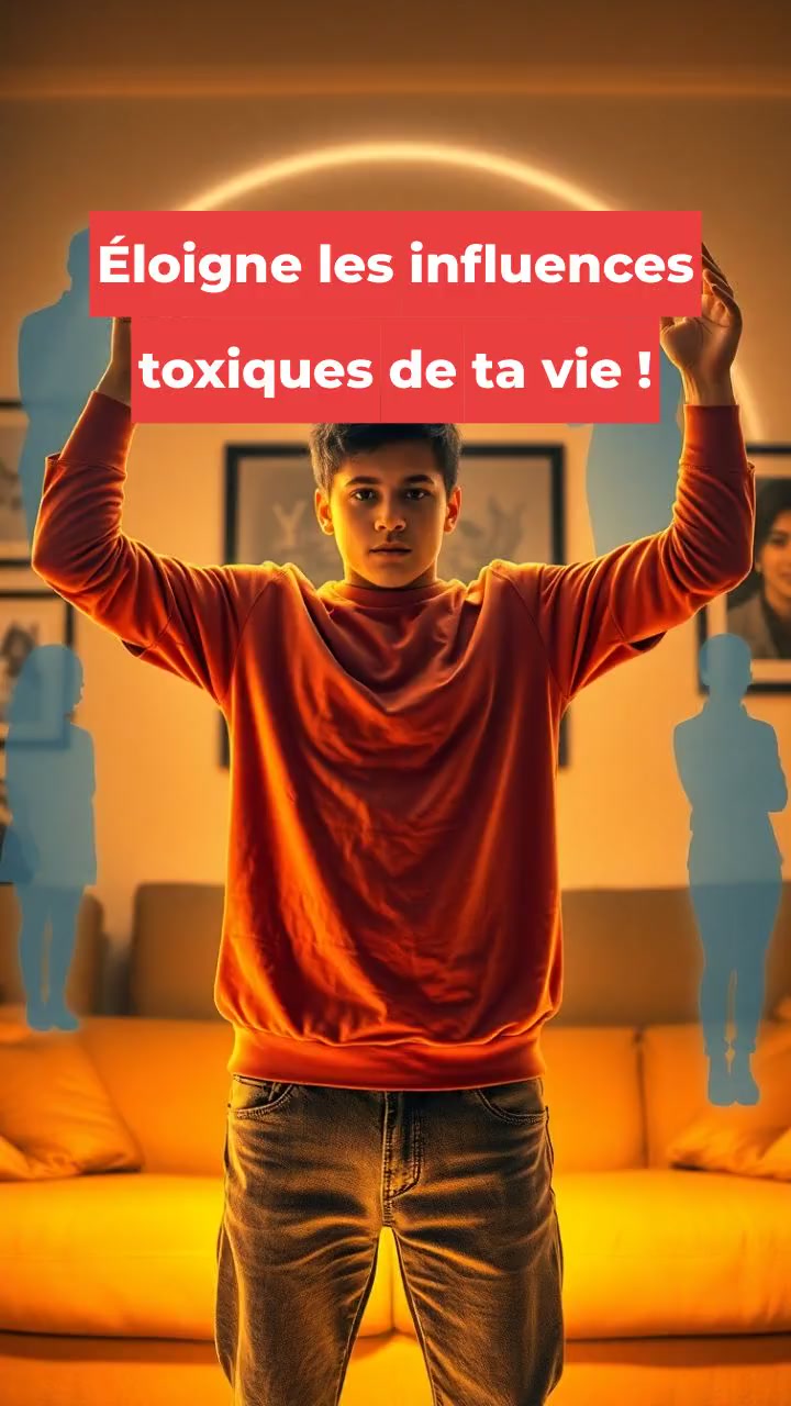 Éloigne les influences toxiques de ta vie !