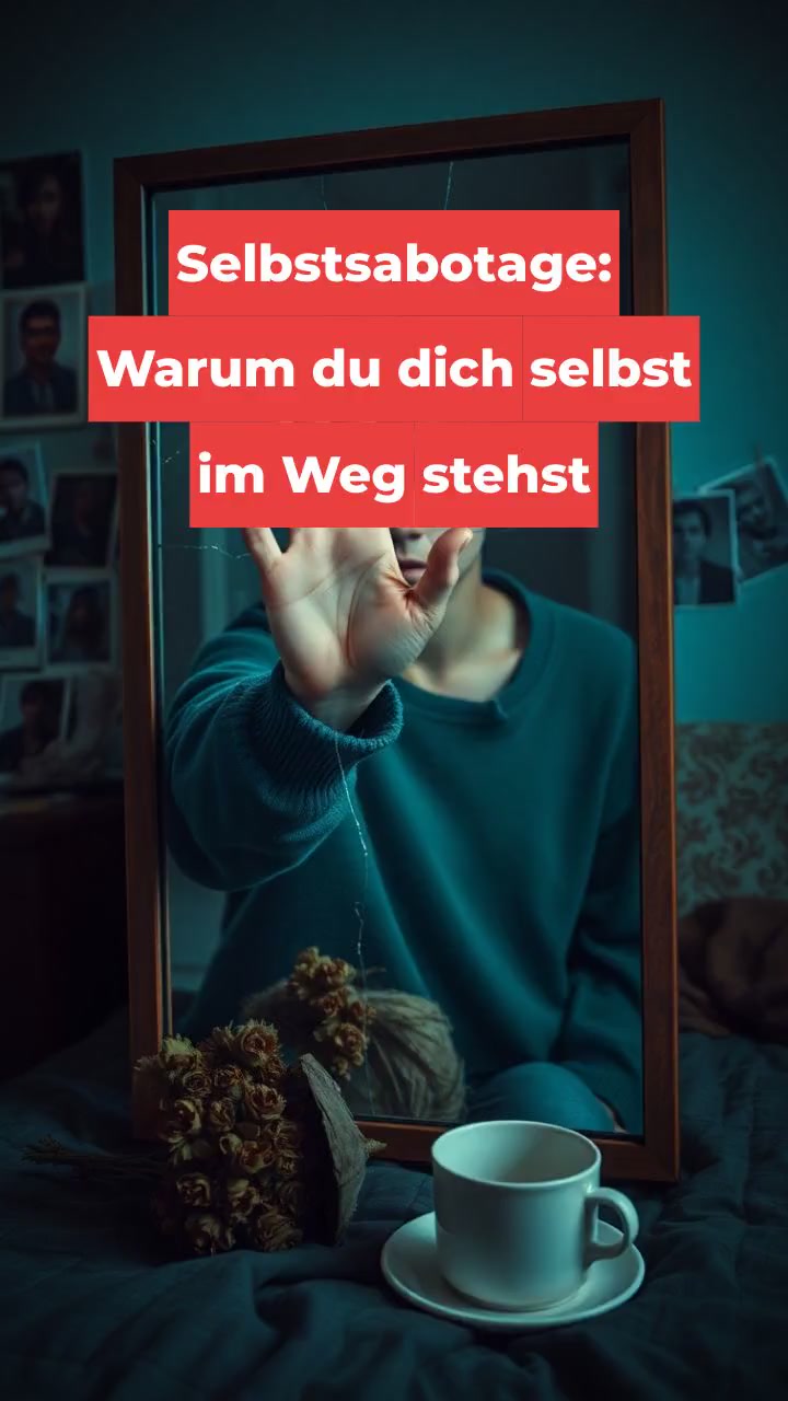 Selbstsabotage: Warum du dich selbst im Weg stehst