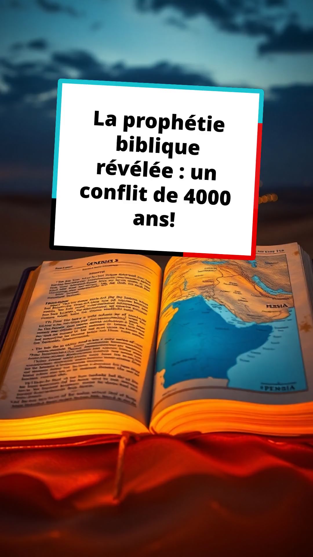 La prophétie biblique révélée : un conflit de 4000 ans!