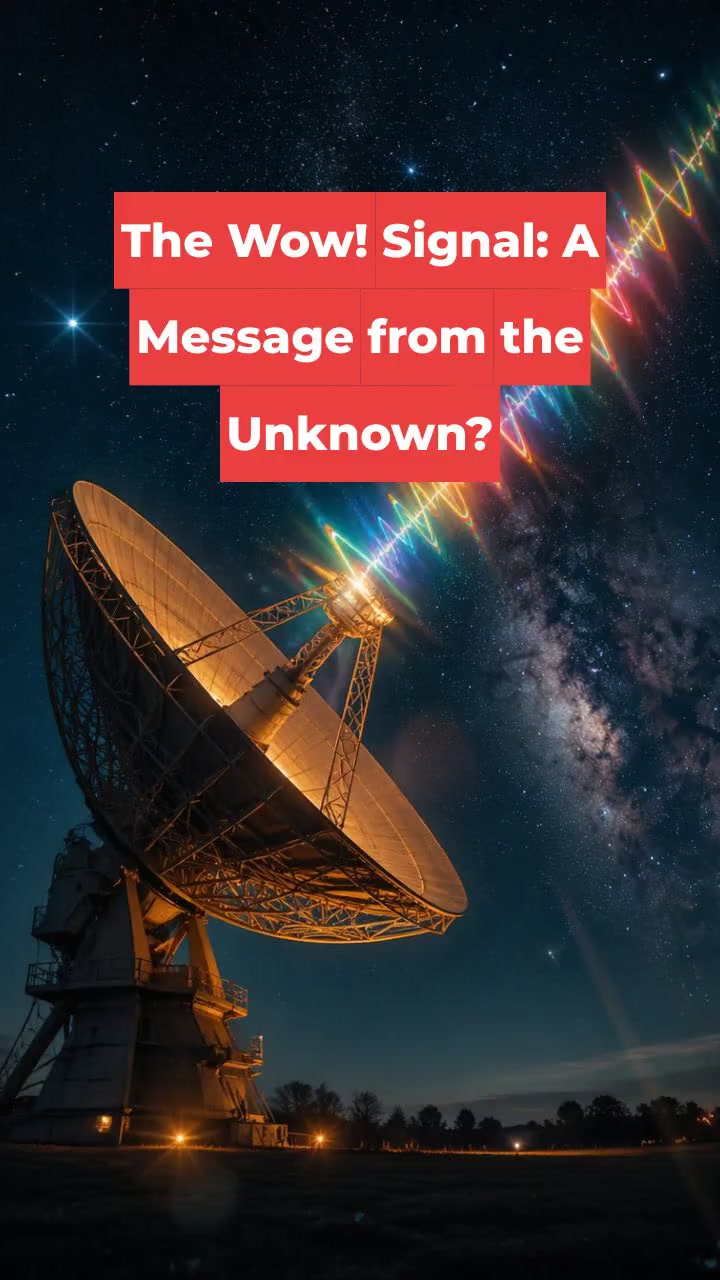 The Wow! Signal: A Message from the Unknown?