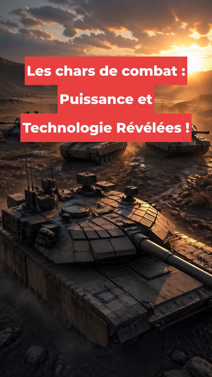 Les chars de combat : Puissance et Technologie Révélées !