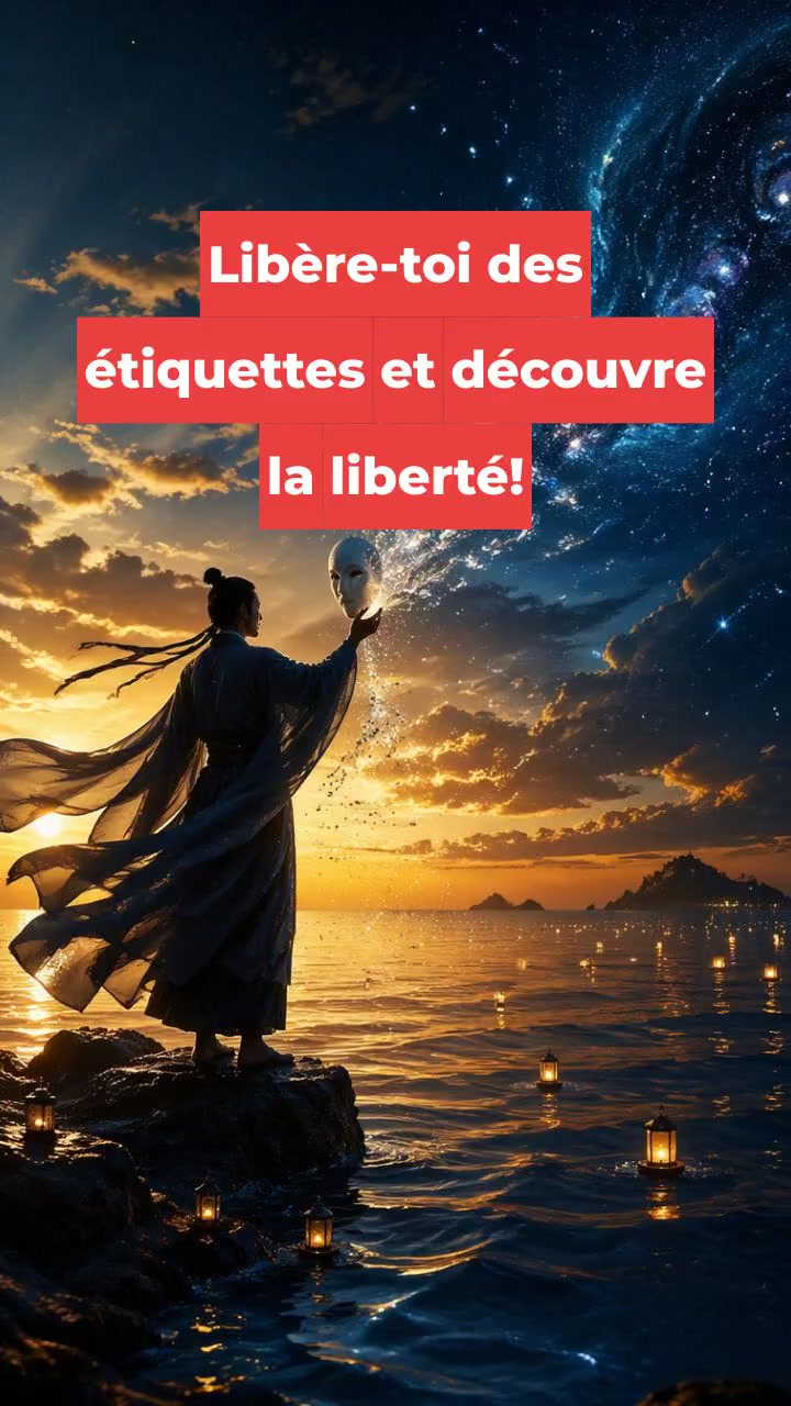 Libère-toi des étiquettes et découvre la liberté!