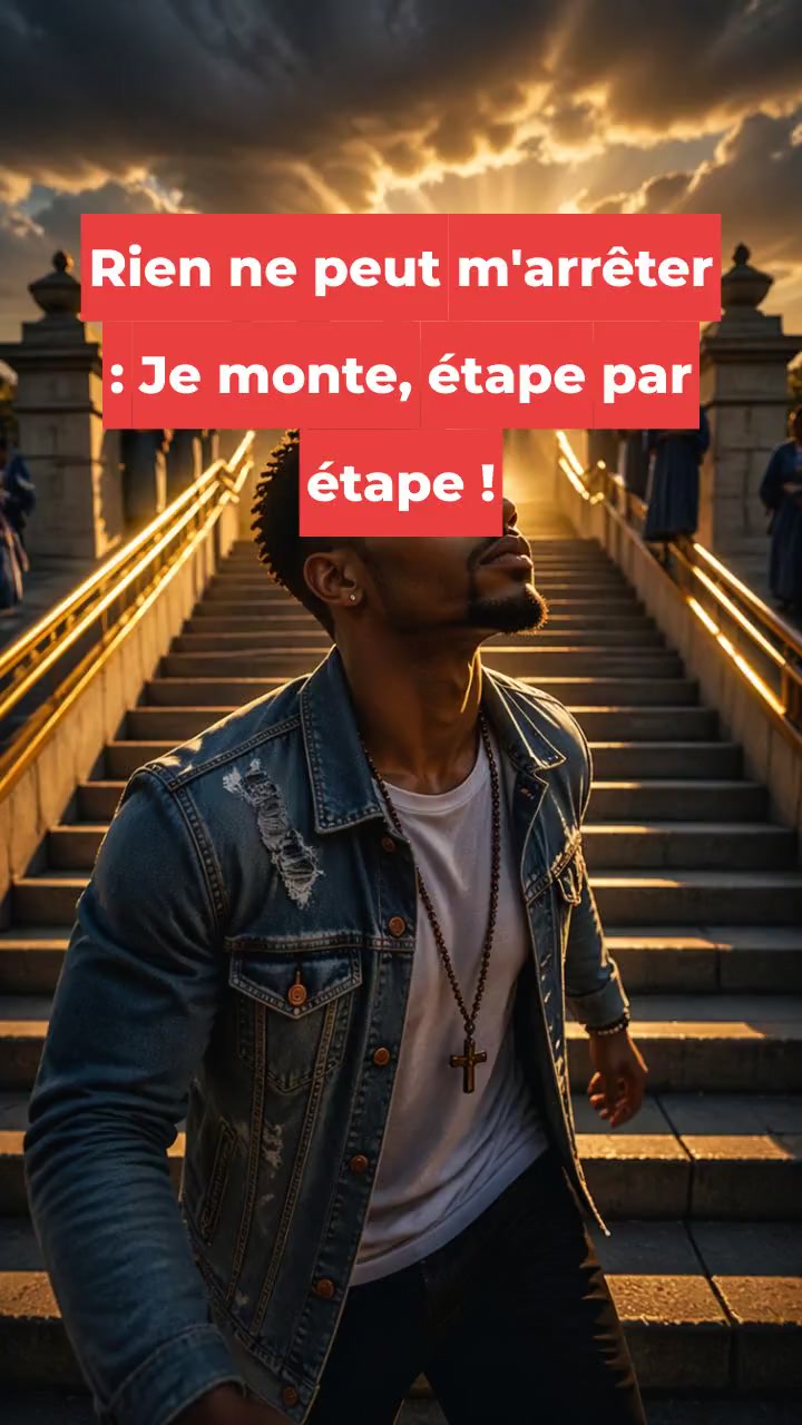 Rien ne peut m'arrêter : Je monte, étape par étape !