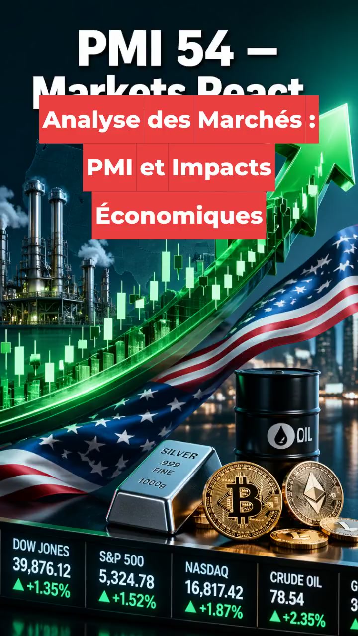 Analyse des Marchés : PMI et Impacts Économiques