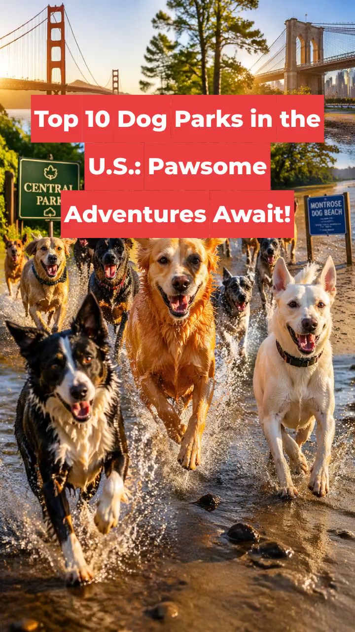 Top 10 Dog Parks in the U.S.: Pawsome Adventures Await!