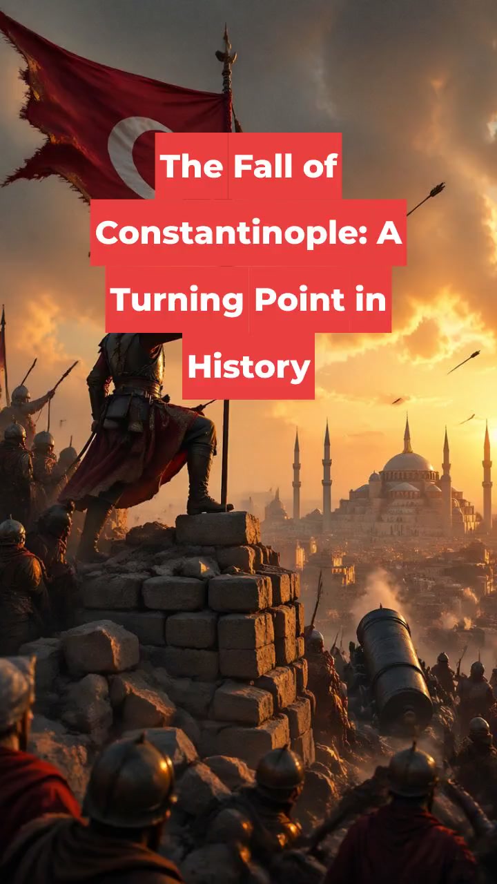 The Fall of Constantinople: A Turning Point in History