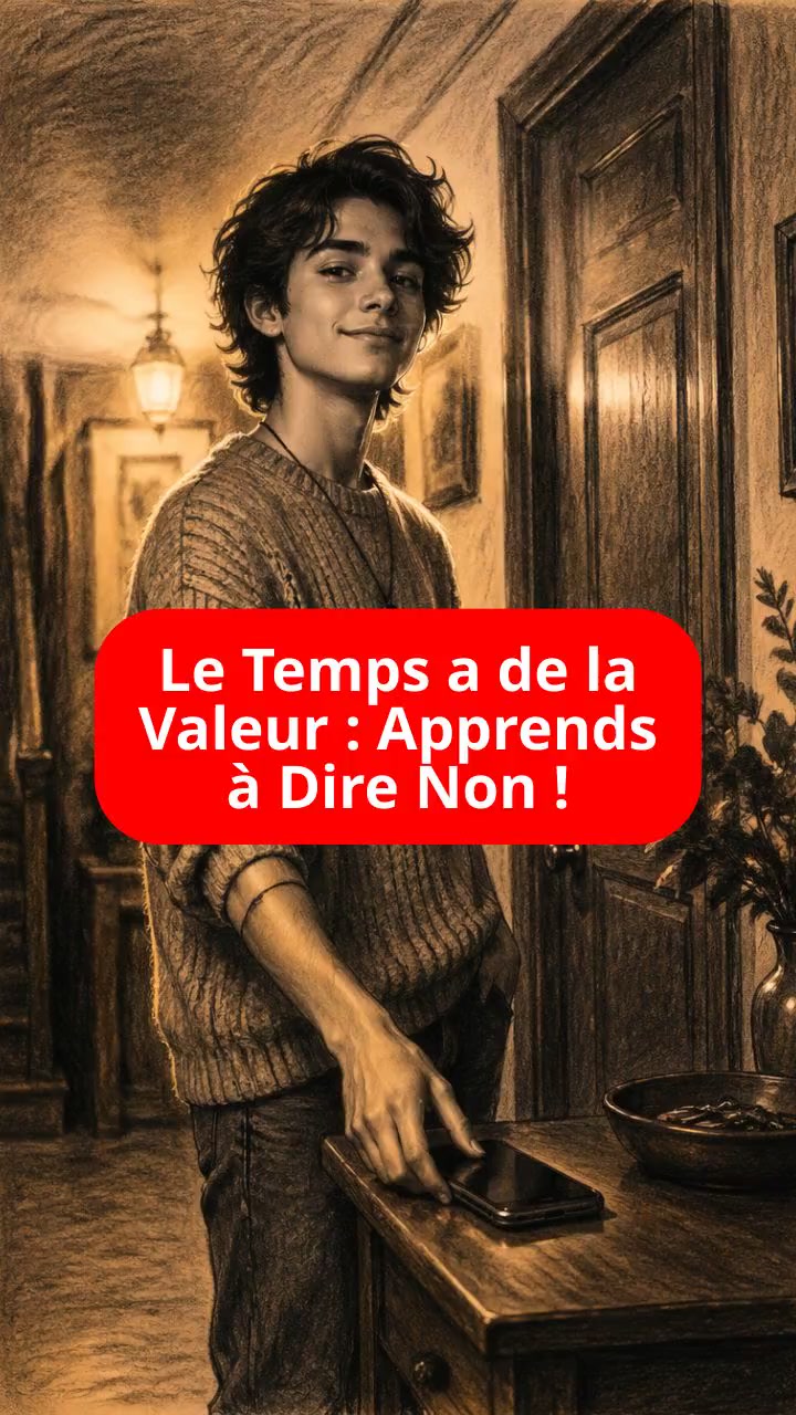 Le Temps a de la Valeur : Apprends à Dire Non !