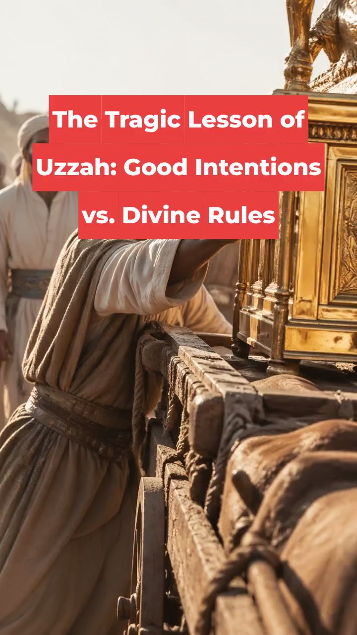 The Tragic Lesson of Uzzah: Good Intentions vs. Divine Rules