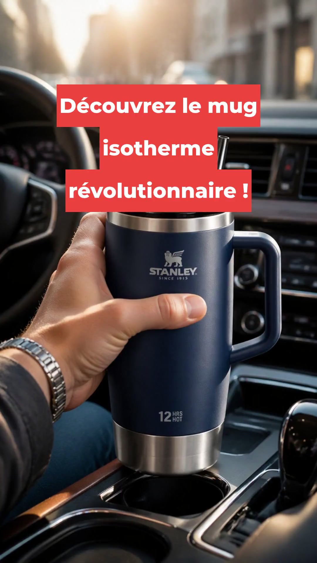 Découvrez le mug isotherme révolutionnaire !