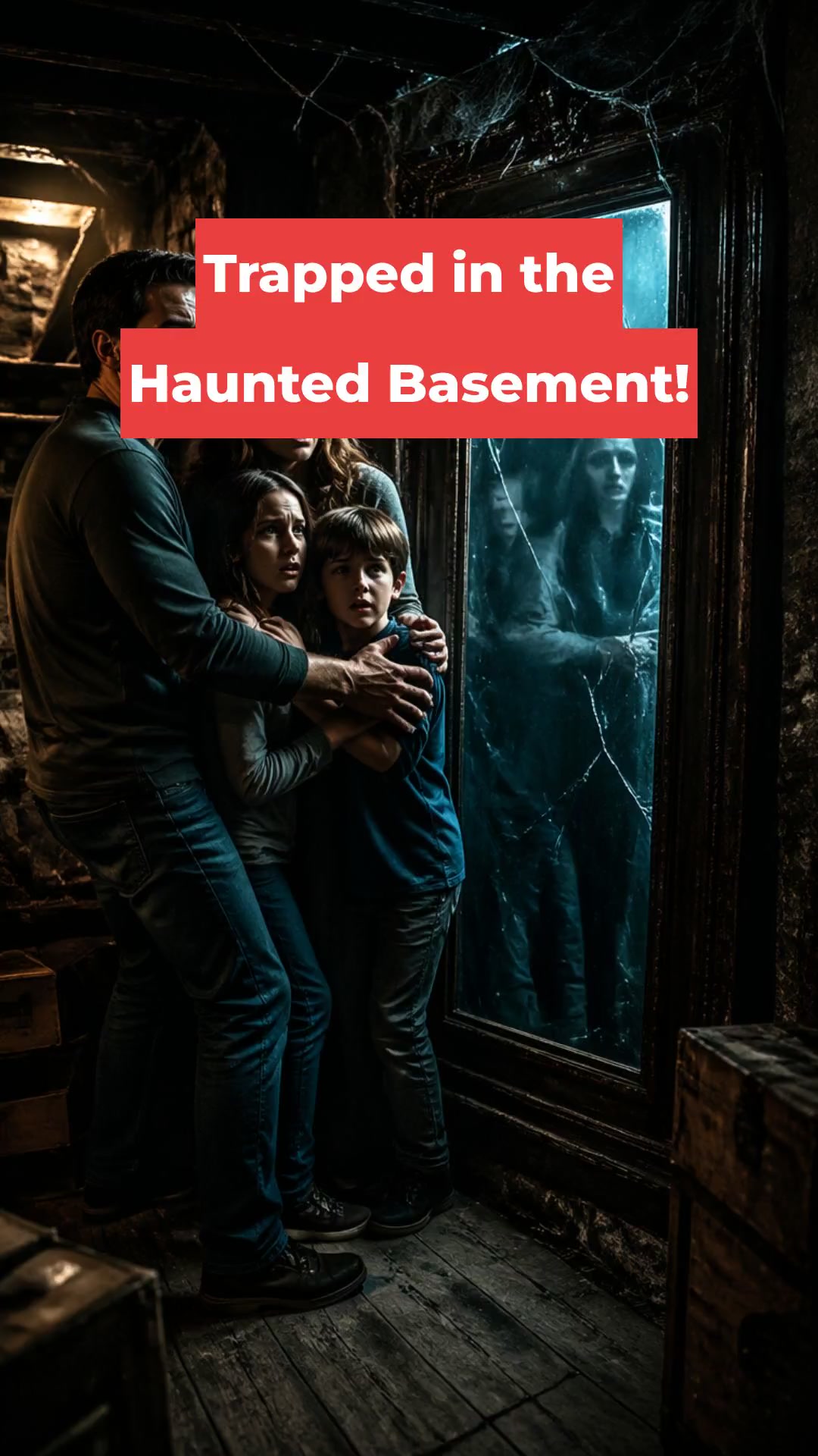 Trapped in the Haunted Basement!