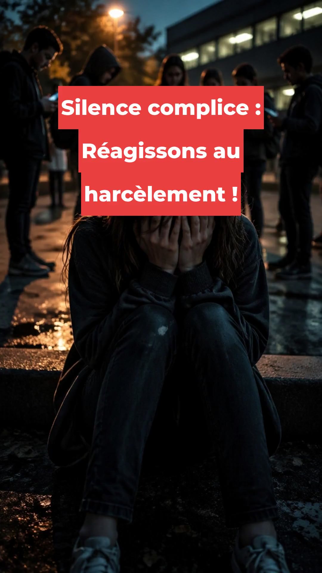 Silence complice : Réagissons au harcèlement !