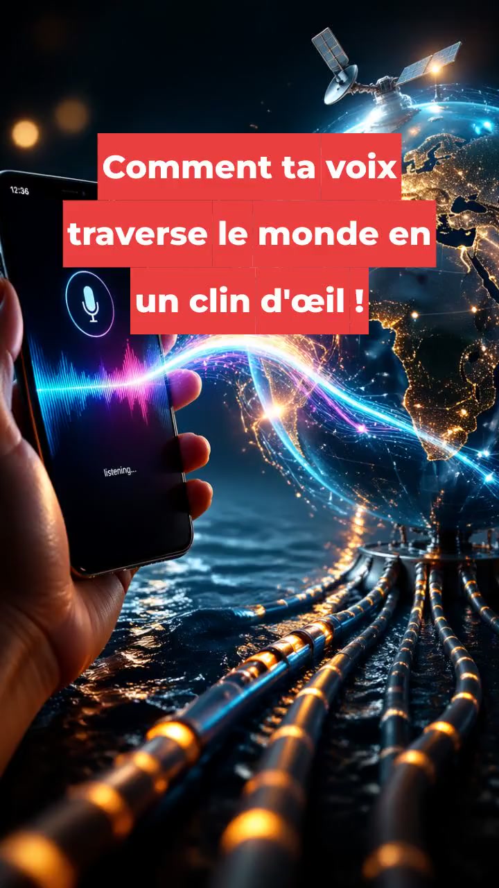 Comment ta voix traverse le monde en un clin d'œil !