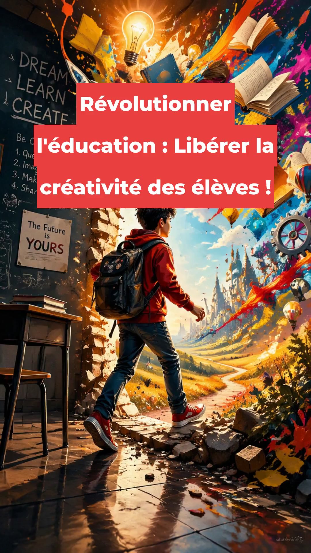 Révolutionner l'éducation : Libérer la créativité des élèves !