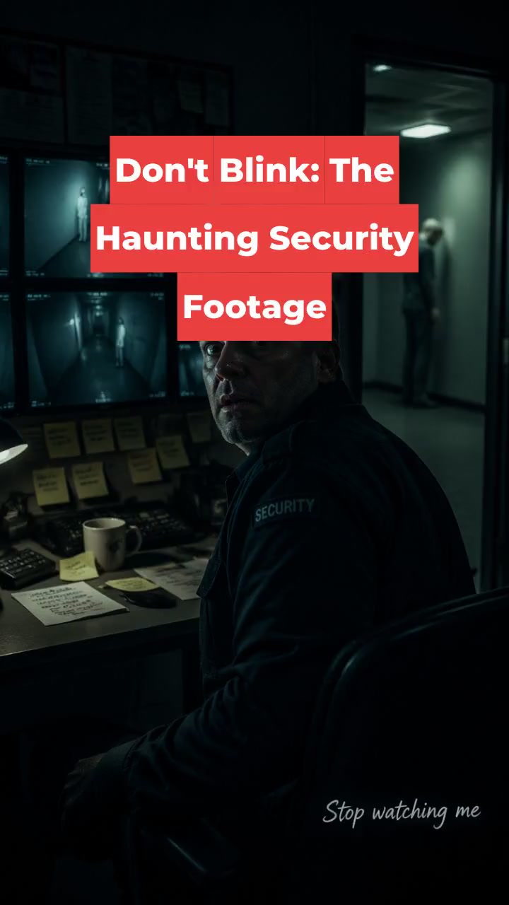 Don't Blink: The Haunting Security Footage