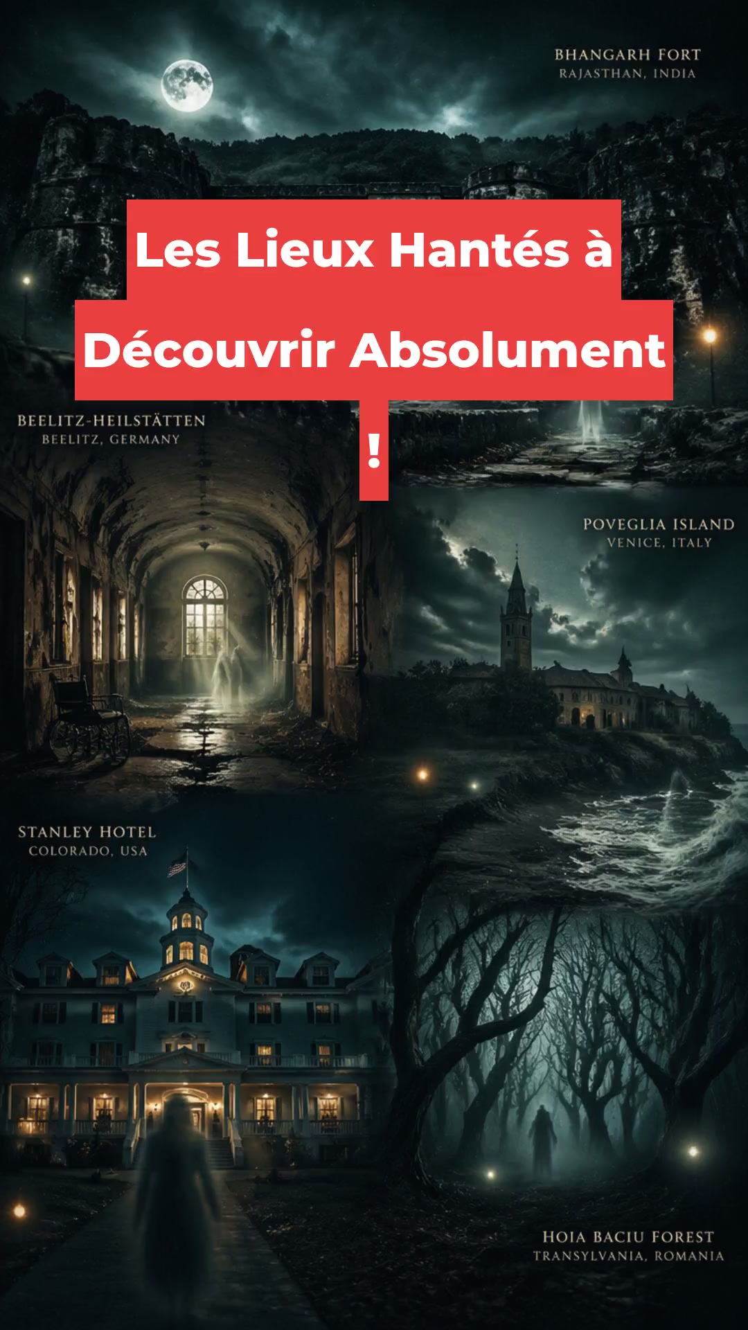Les Lieux Hantés à Découvrir Absolument !