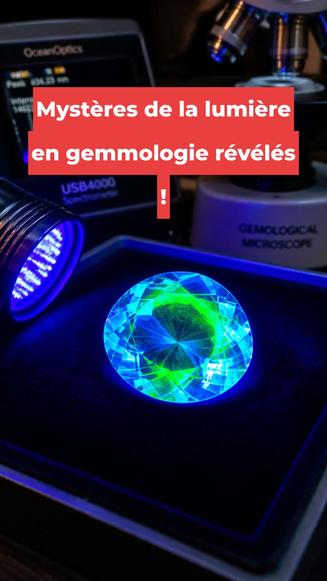Mystères de la lumière en gemmologie révélés !