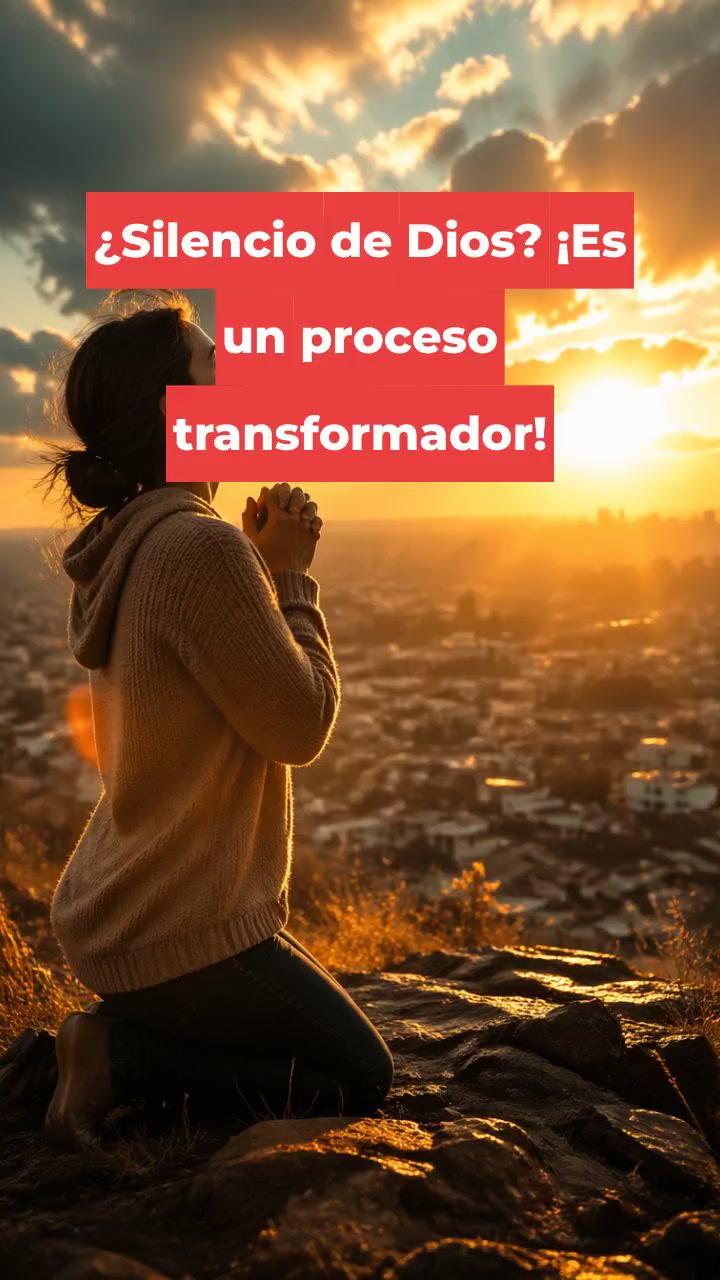 ¿Silencio de Dios? ¡Es un proceso transformador!