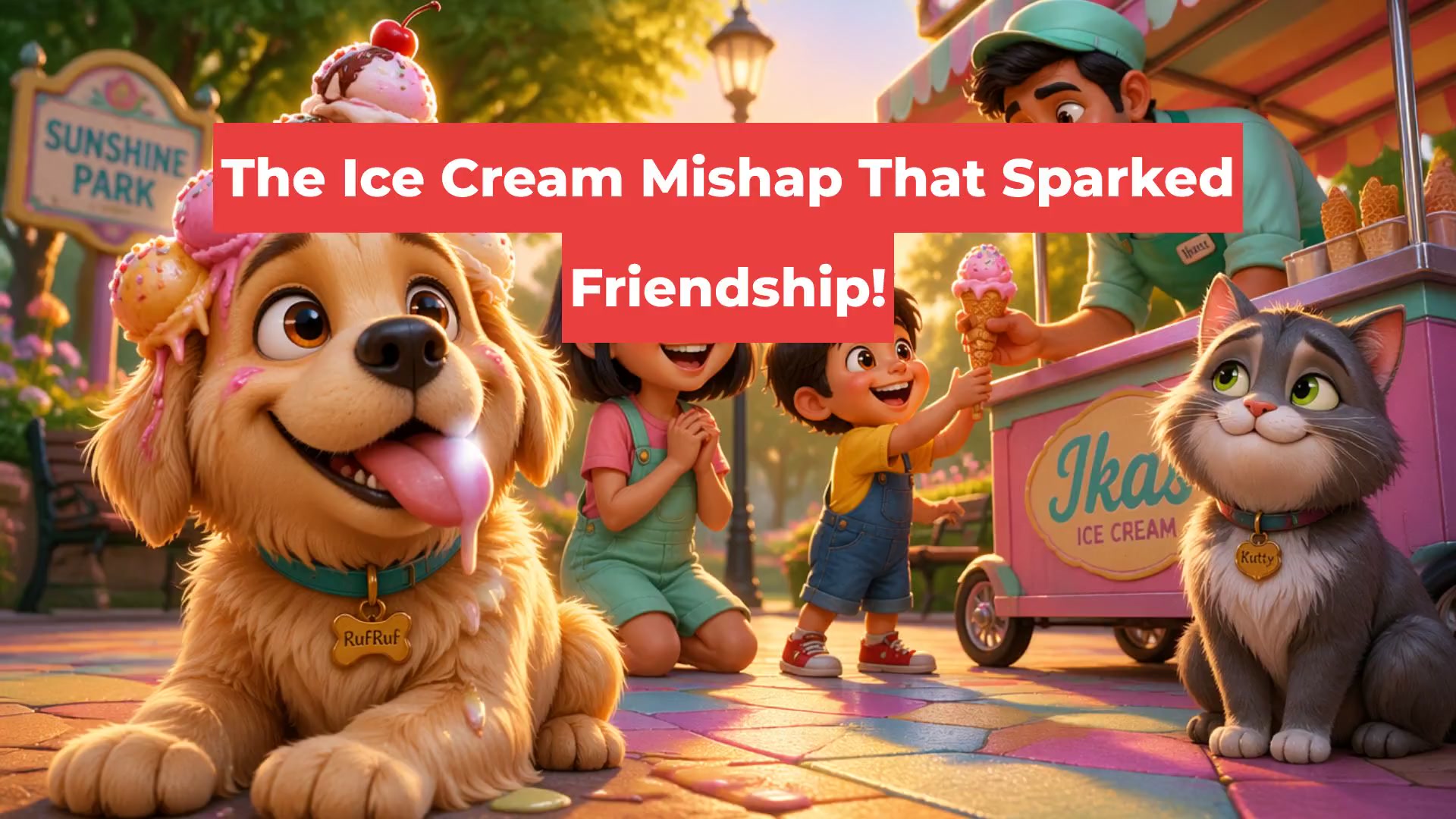 The Ice Cream Mishap That Sparked Friendship!
