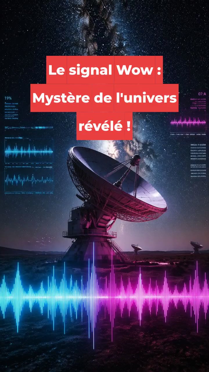 Le signal Wow : Mystère de l'univers révélé !