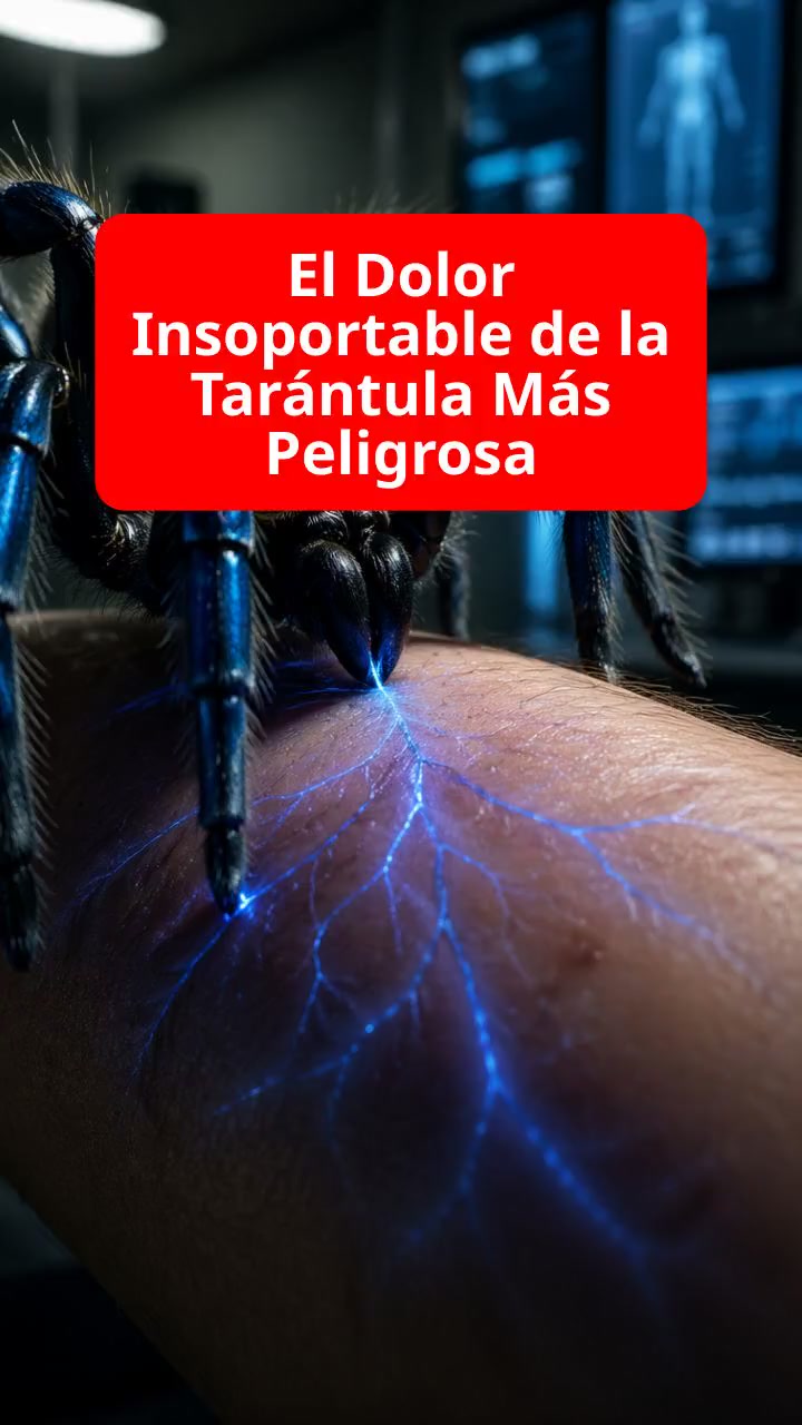 El Dolor Insoportable de la Tarántula Más Peligrosa