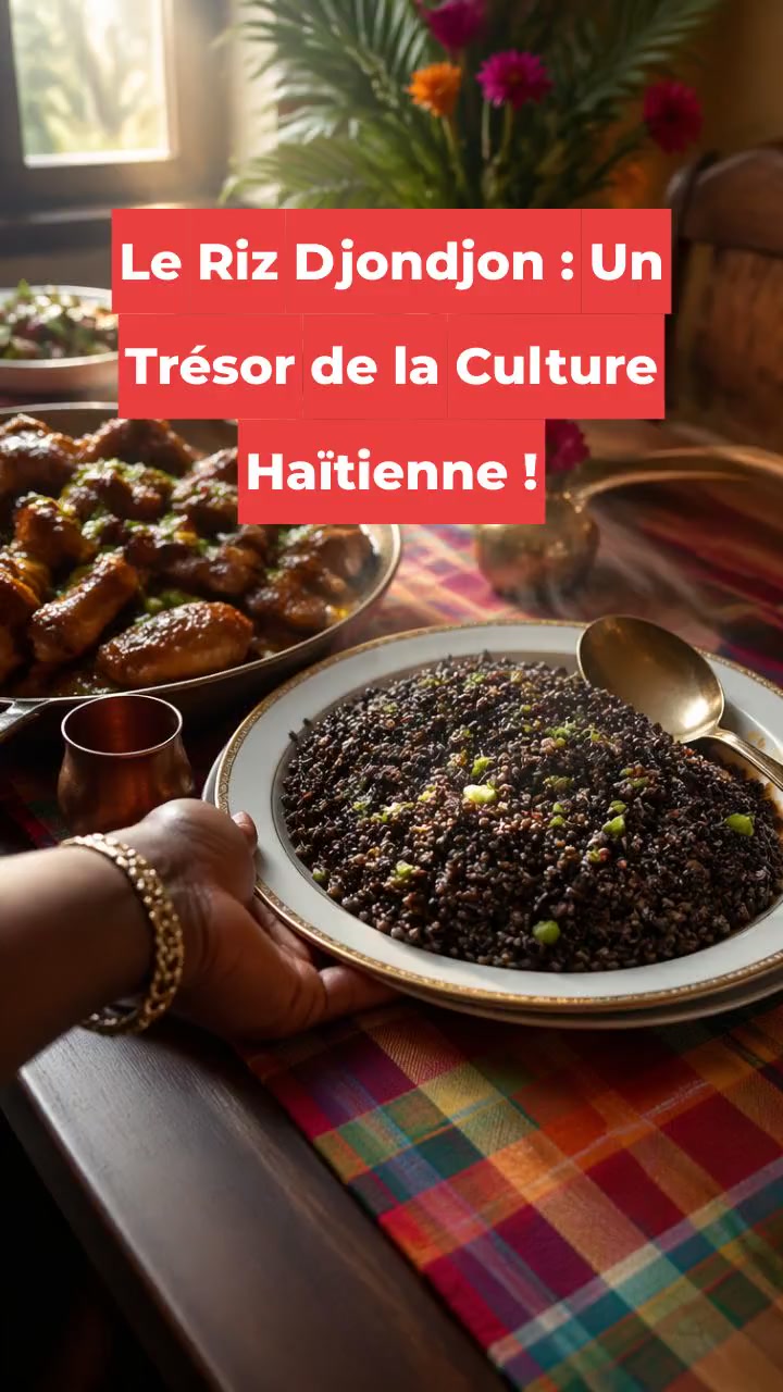 Le Riz Djondjon : Un Trésor de la Culture Haïtienne !