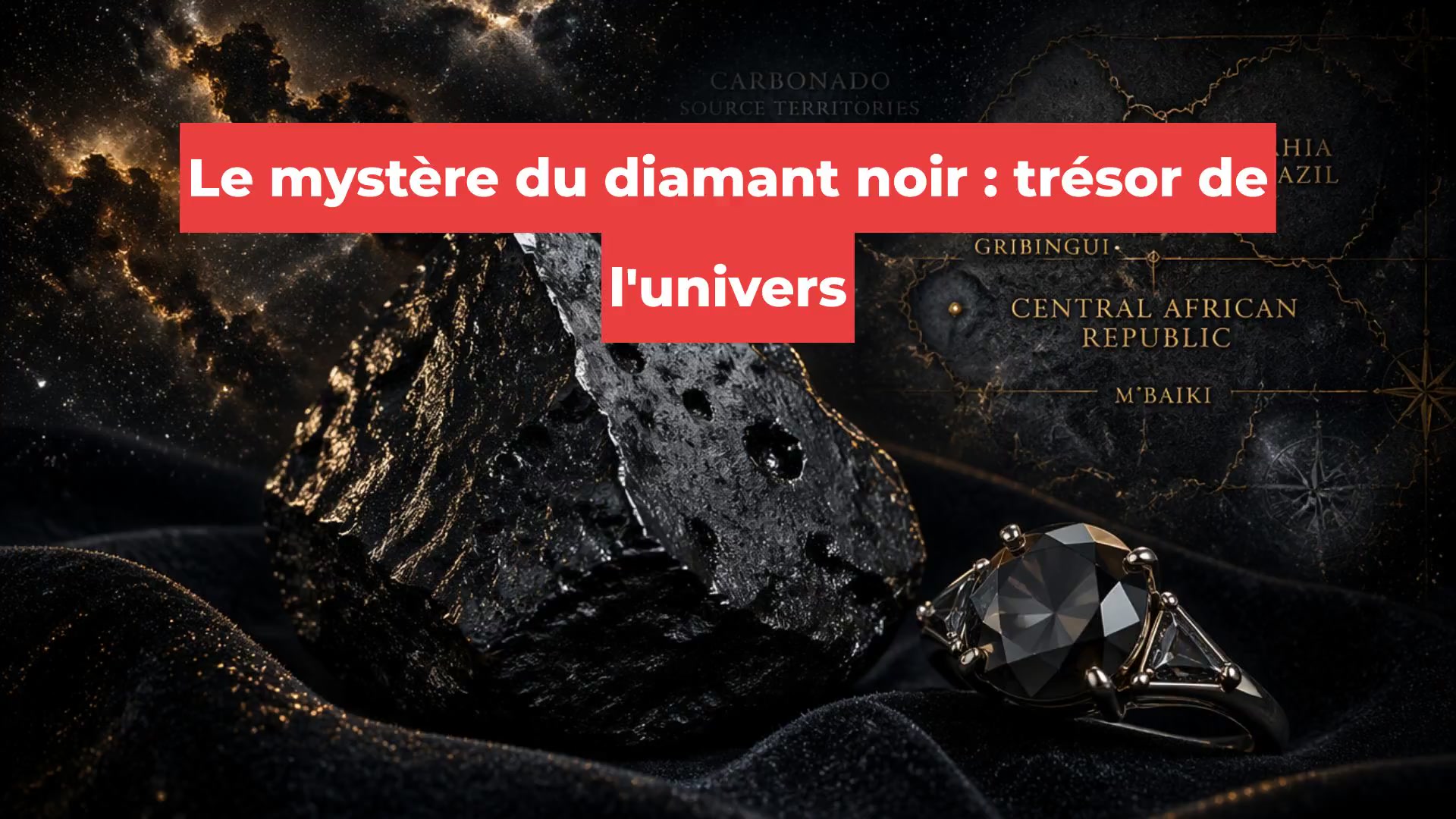 Le mystère du diamant noir : trésor de l'univers