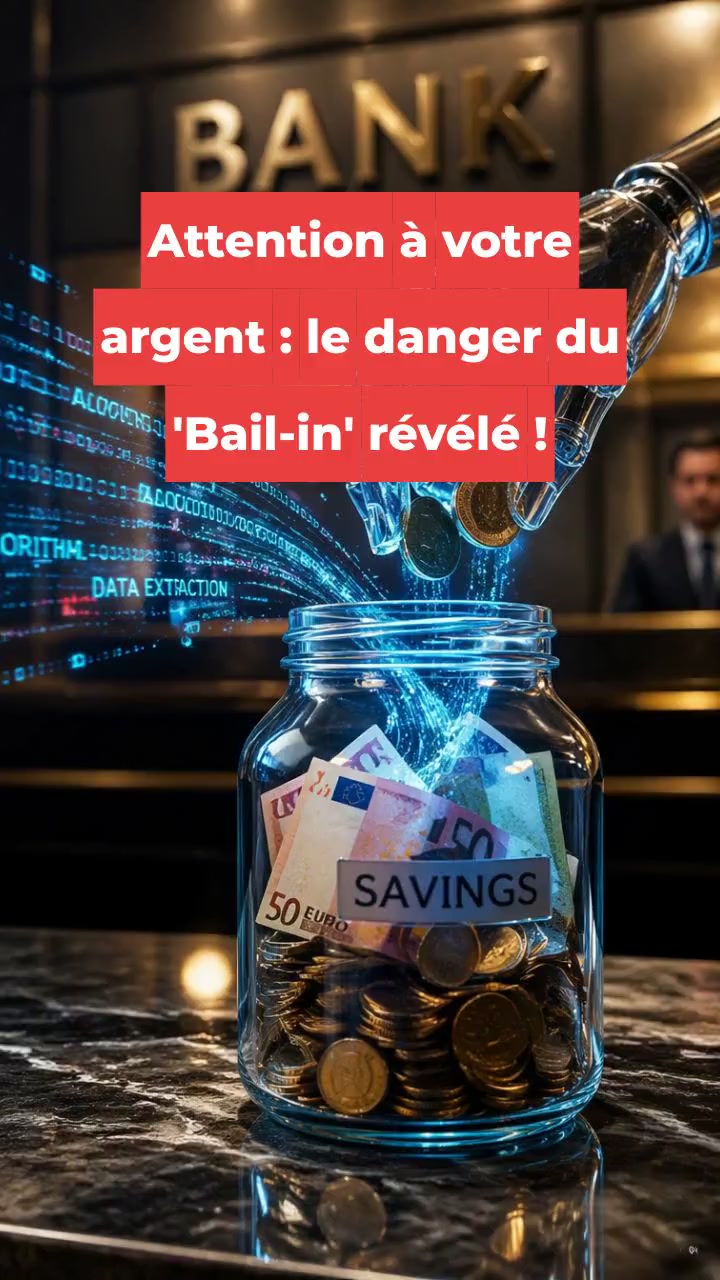 Attention à votre argent : le danger du 'Bail-in' révélé !