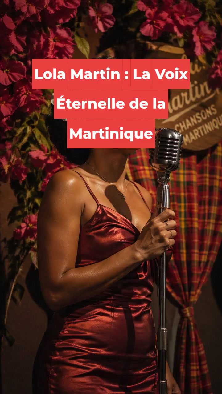 Lola Martin : La Voix Éternelle de la Martinique