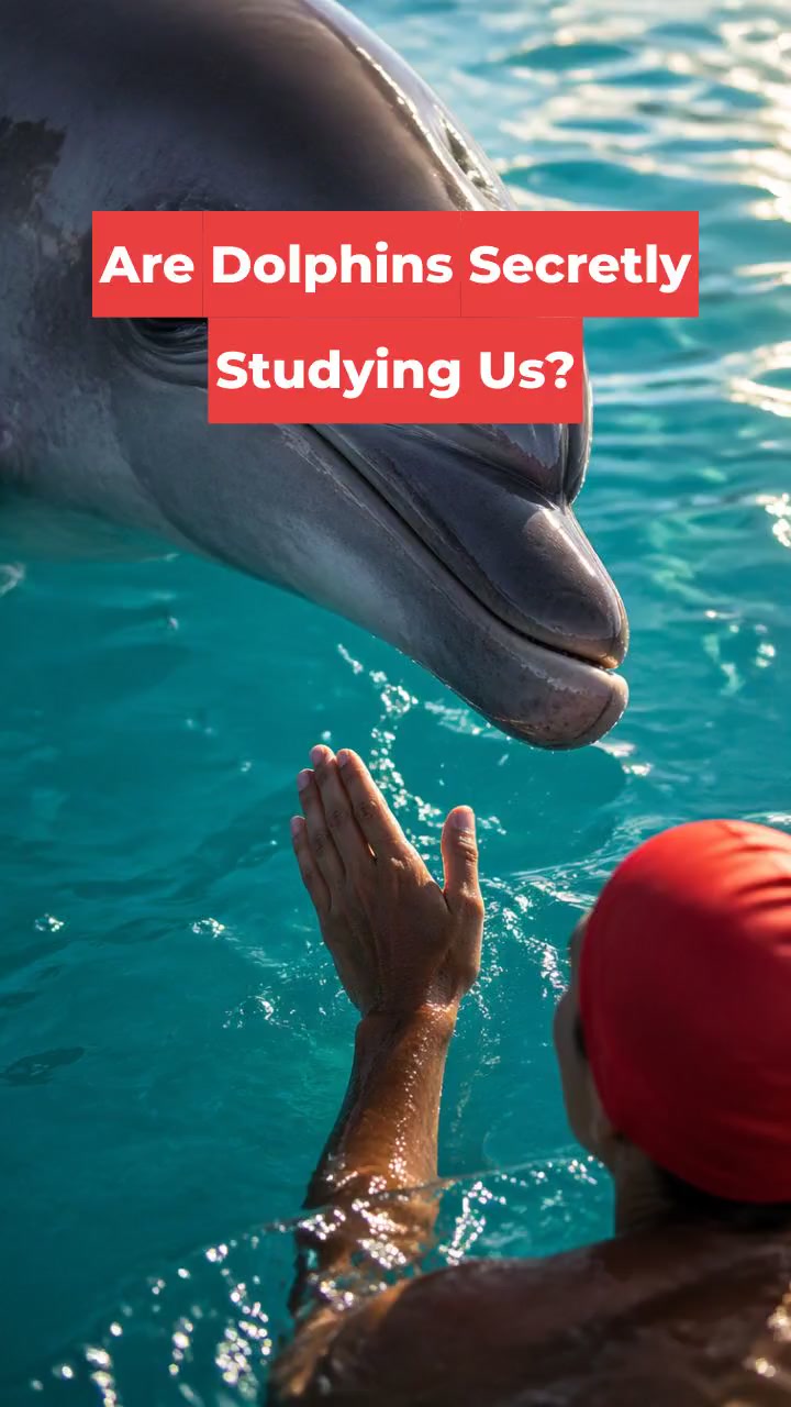Are Dolphins Secretly Studying Us?