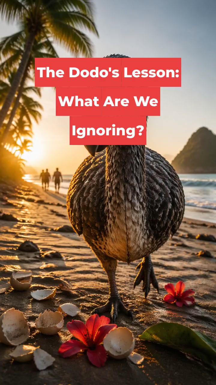 The Dodo's Lesson: What Are We Ignoring?