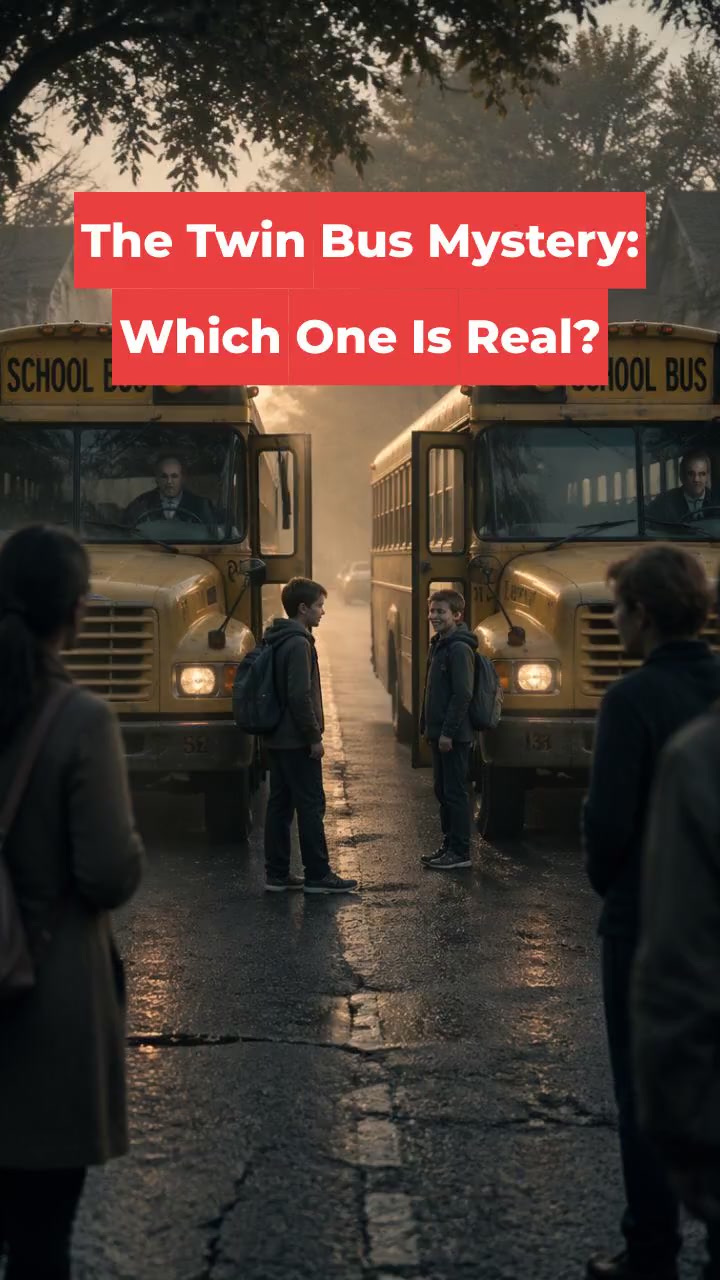 The Twin Bus Mystery: Which One Is Real?