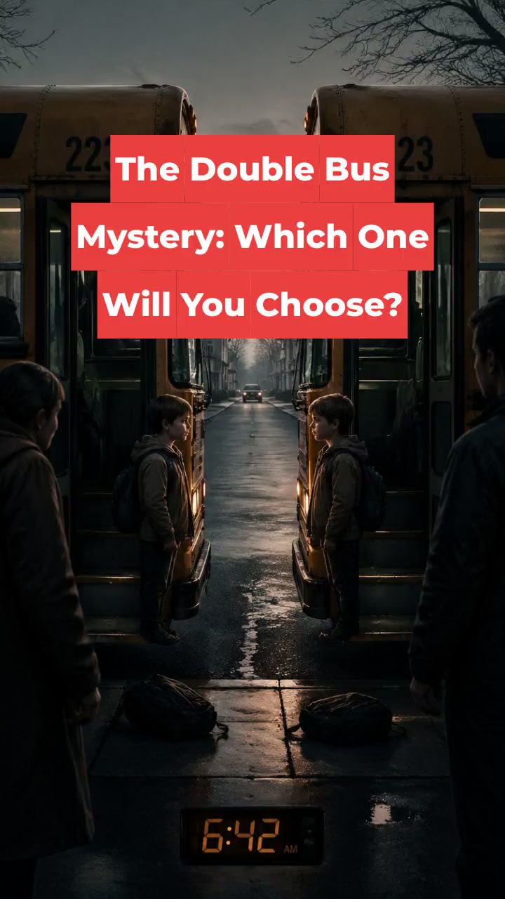 The Double Bus Mystery: Which One Will You Choose?