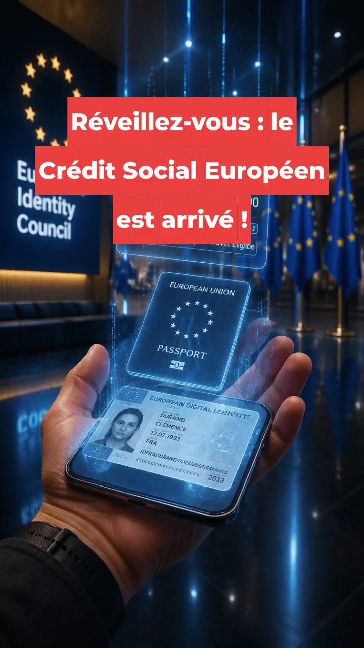 Réveillez-vous : le Crédit Social Européen est arrivé !